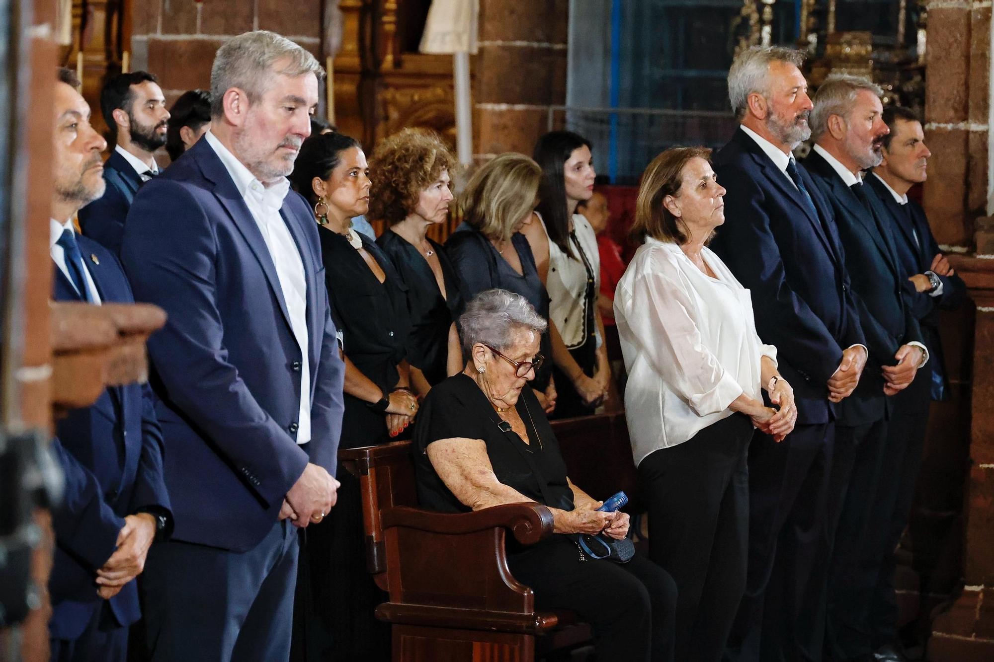 Funeral en memoria del expresidente Manuel Hermoso