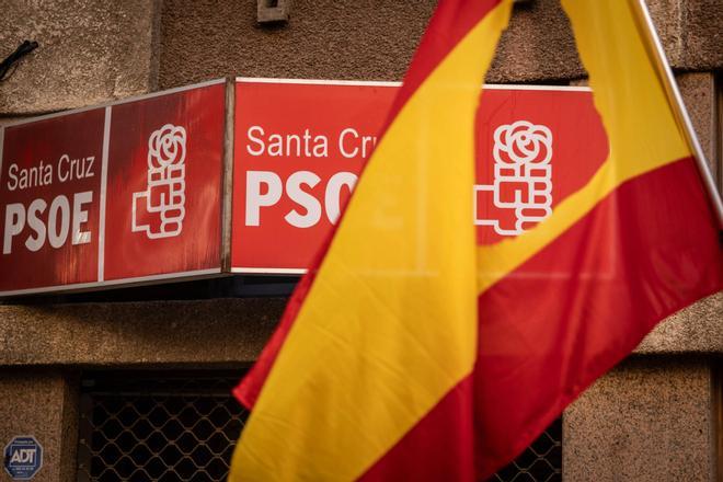 Manifestación contra la ley de amnistía en Santa Cruz de Tenerife