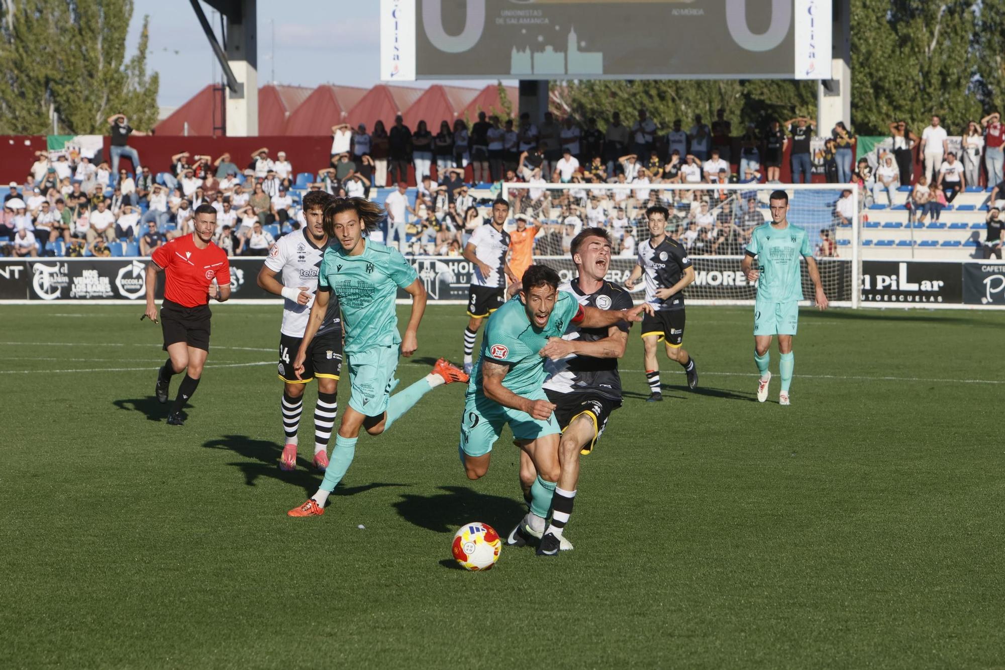 FOTOGALERÍA: Las imágenes de la derrota del Mérida en Salamanca (2-0)