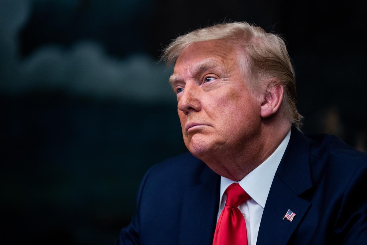 Donald Trump, en uan imagen de archivo.