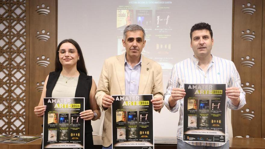 Cuatro compañías teatrales españolas visitan Guareña en el festival ‘Amaterarte’