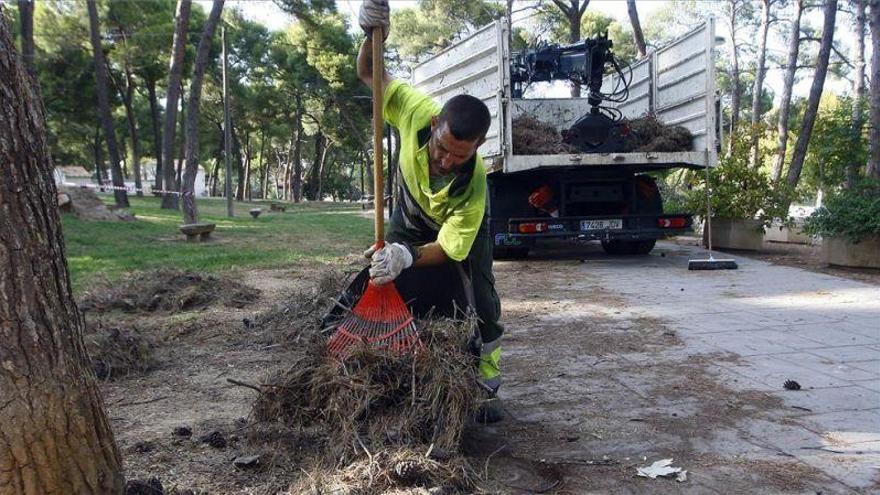 La plantilla de FCC de parques en Zaragoza inicia mañana una huelga de 7 días