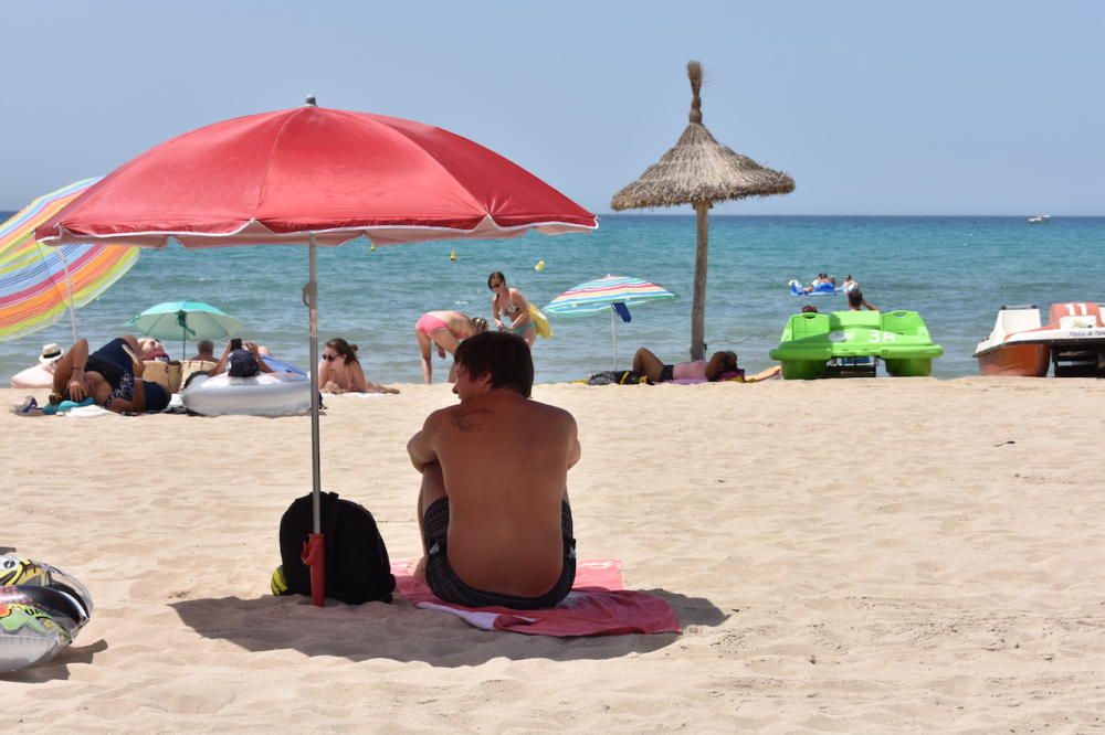 Bis zu 38 Grad: Hitzewelle auf Mallorca