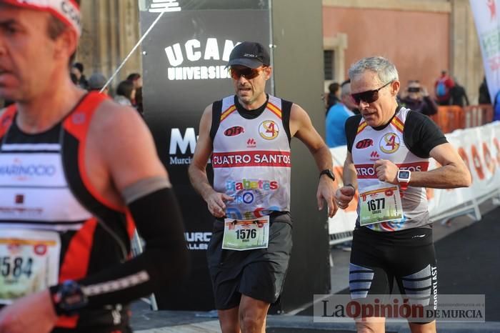 Maratón de Murcia: llegadas (III)