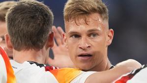 Joshua Kimmich, durante un partido con Alemania