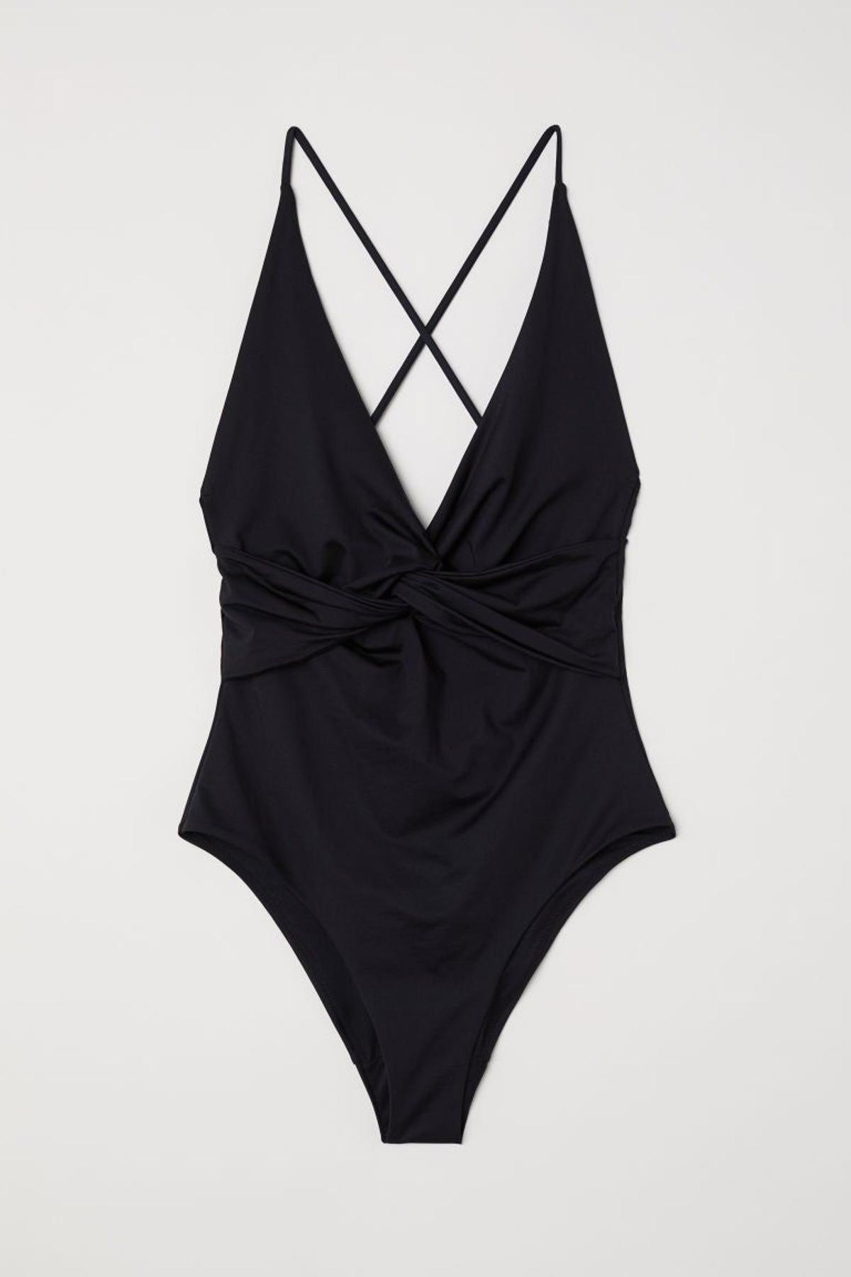 Bañador negro de H&amp;M. (Precio: 20,99 euros)