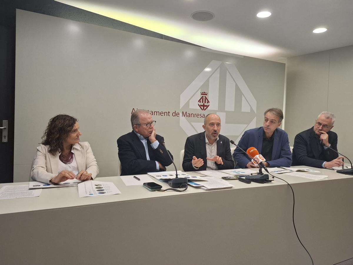 Mariona Homs, Pere Massegú, Marc Aloy, Anjo Valentí i Joan Vila