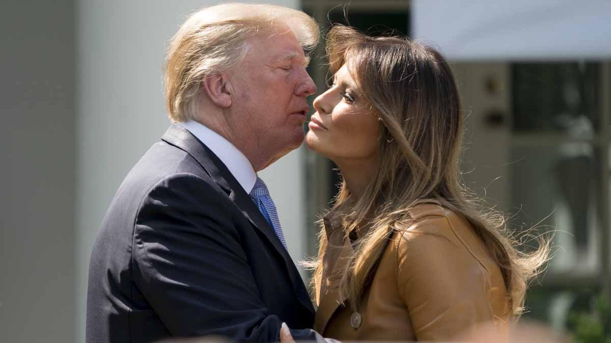 Melania y Trump, más unidos que nunca