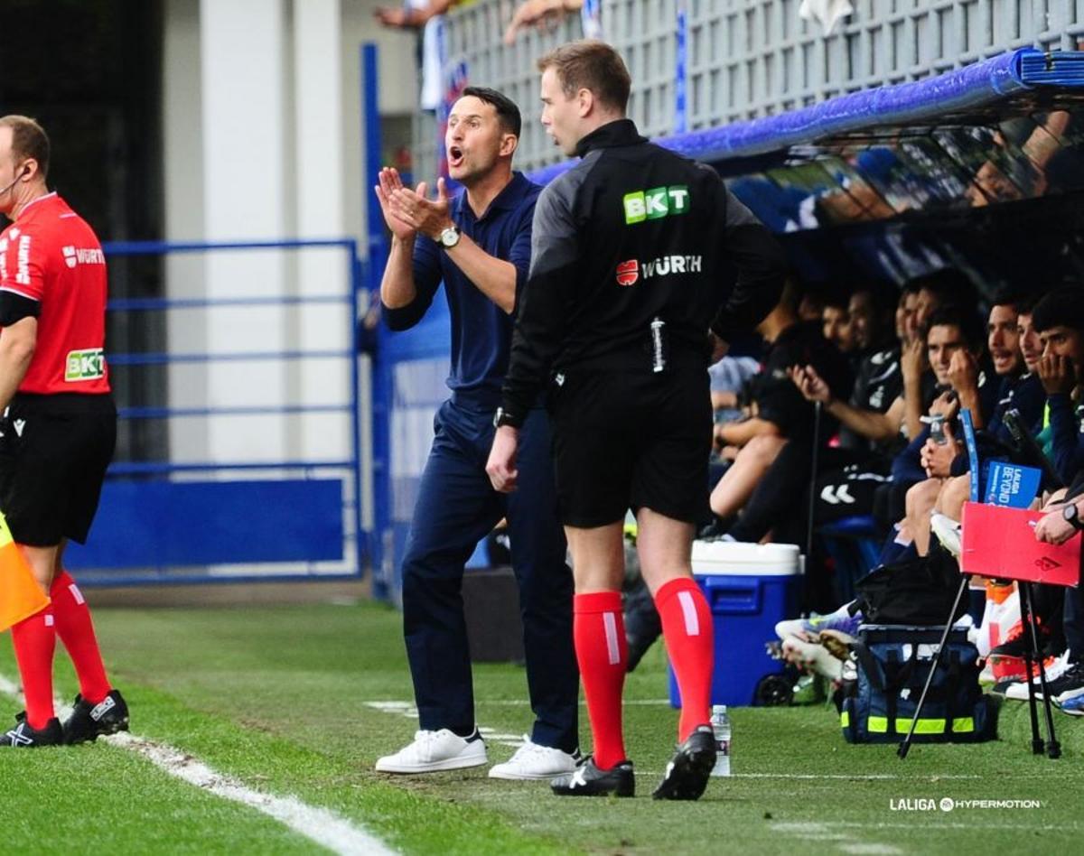 Beñat San José, entrenador del Eibar.