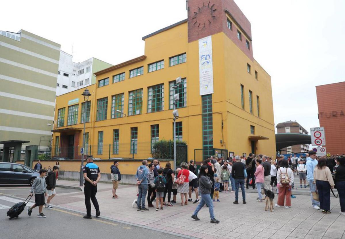 Colegio público Palacio Valdés en Avilés en una imagen de archivo.