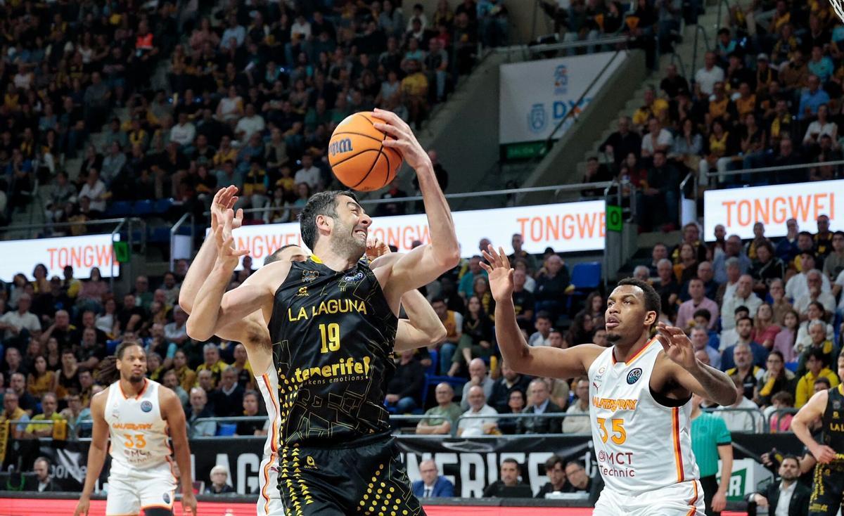 Partido La Laguna Tenerife CB Canarias - Galatasaray de los cuartos de final de la BCL