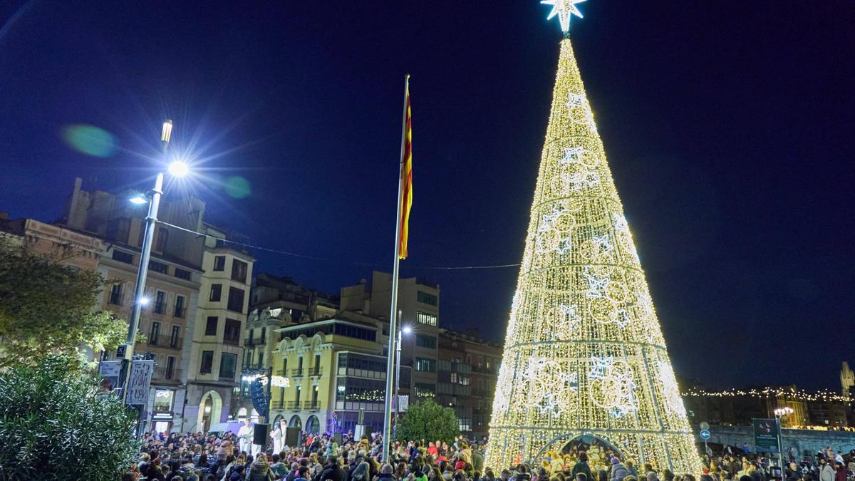 Els llums de Nadal a Girona