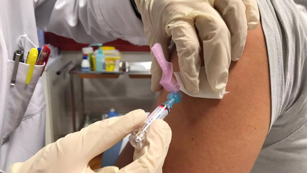Vacunación de la gripe en Santiago de Compostela