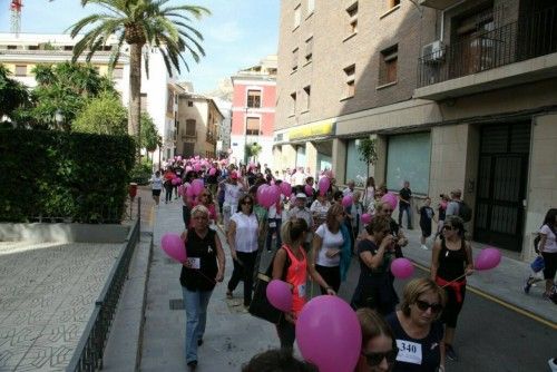 Marcha Popular contra el Cáncer de Mama en Lorca