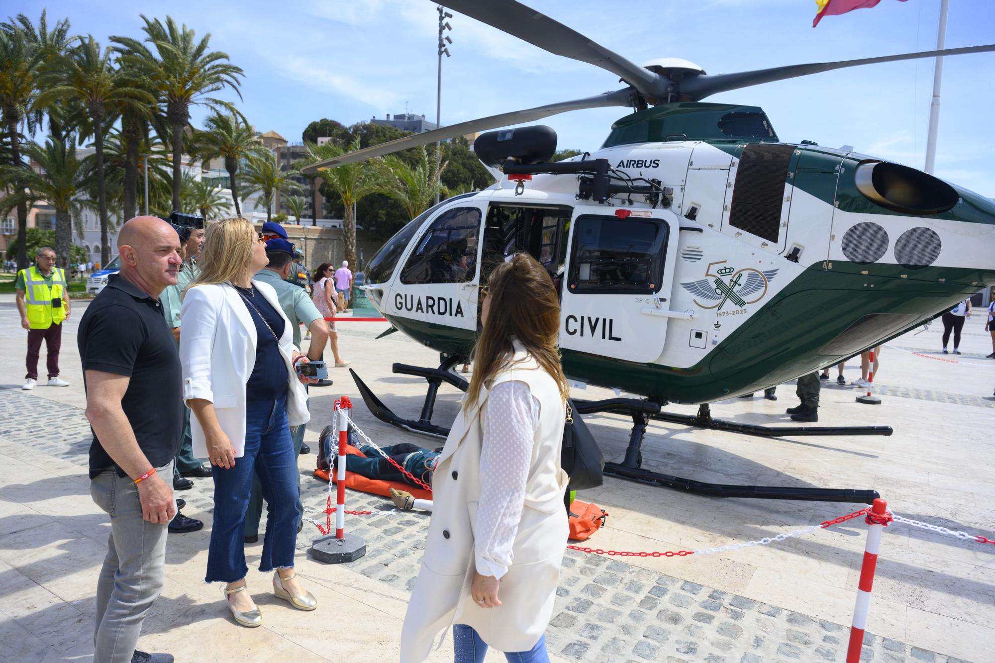 Exposición: Medio siglo del servicio aéreo de la Guardia Civil