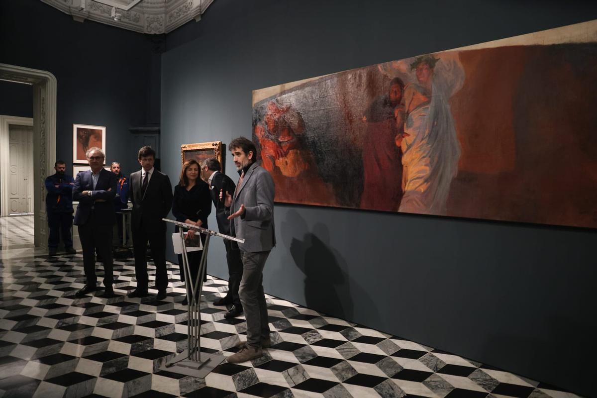 Presentación de la exposición "Manuel Benedito. El pintor y los modelos".