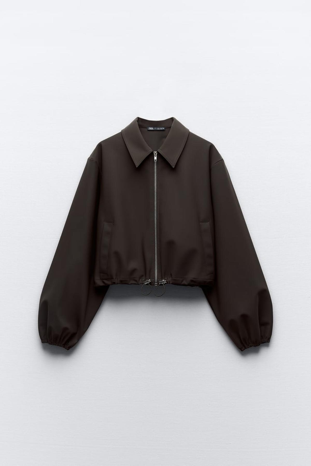 CAZADORA NYLON KHAKI OSCURO