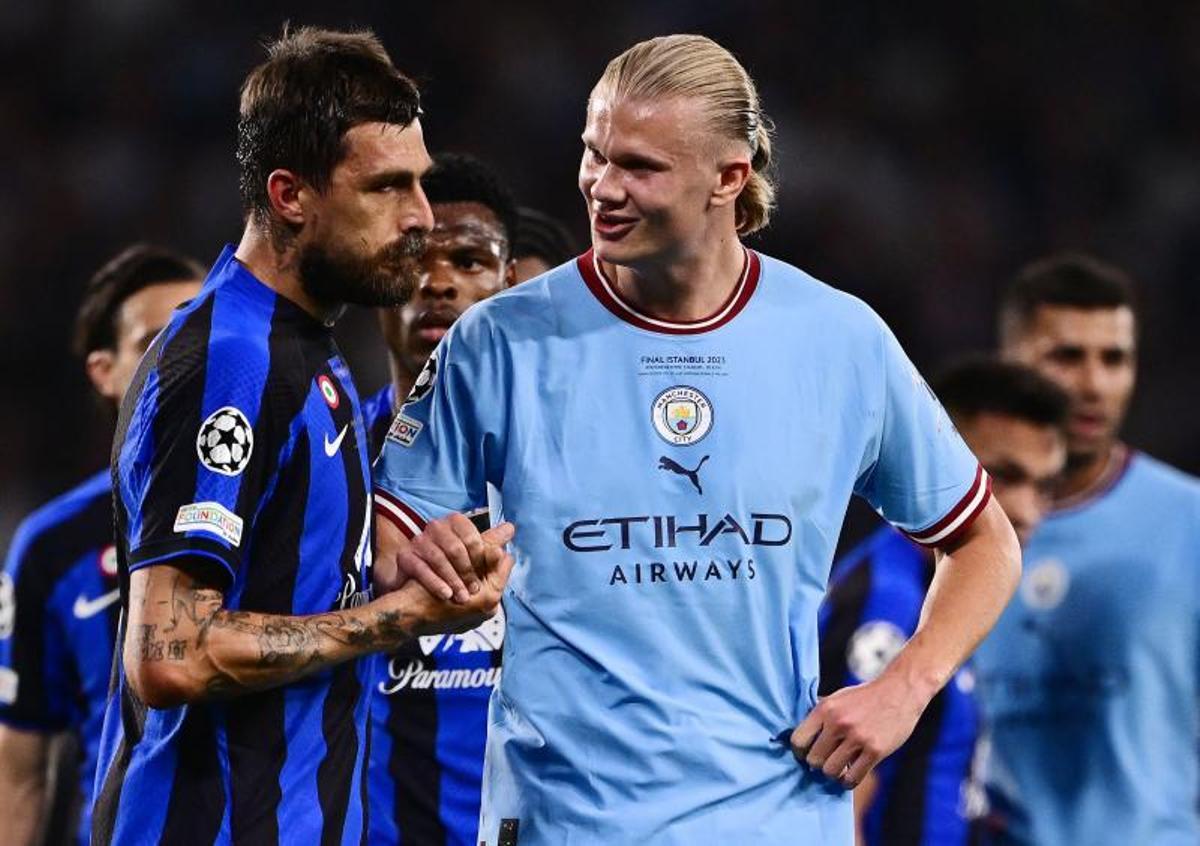 Las mejores imágenes de la final de la Champions entre City e Inter