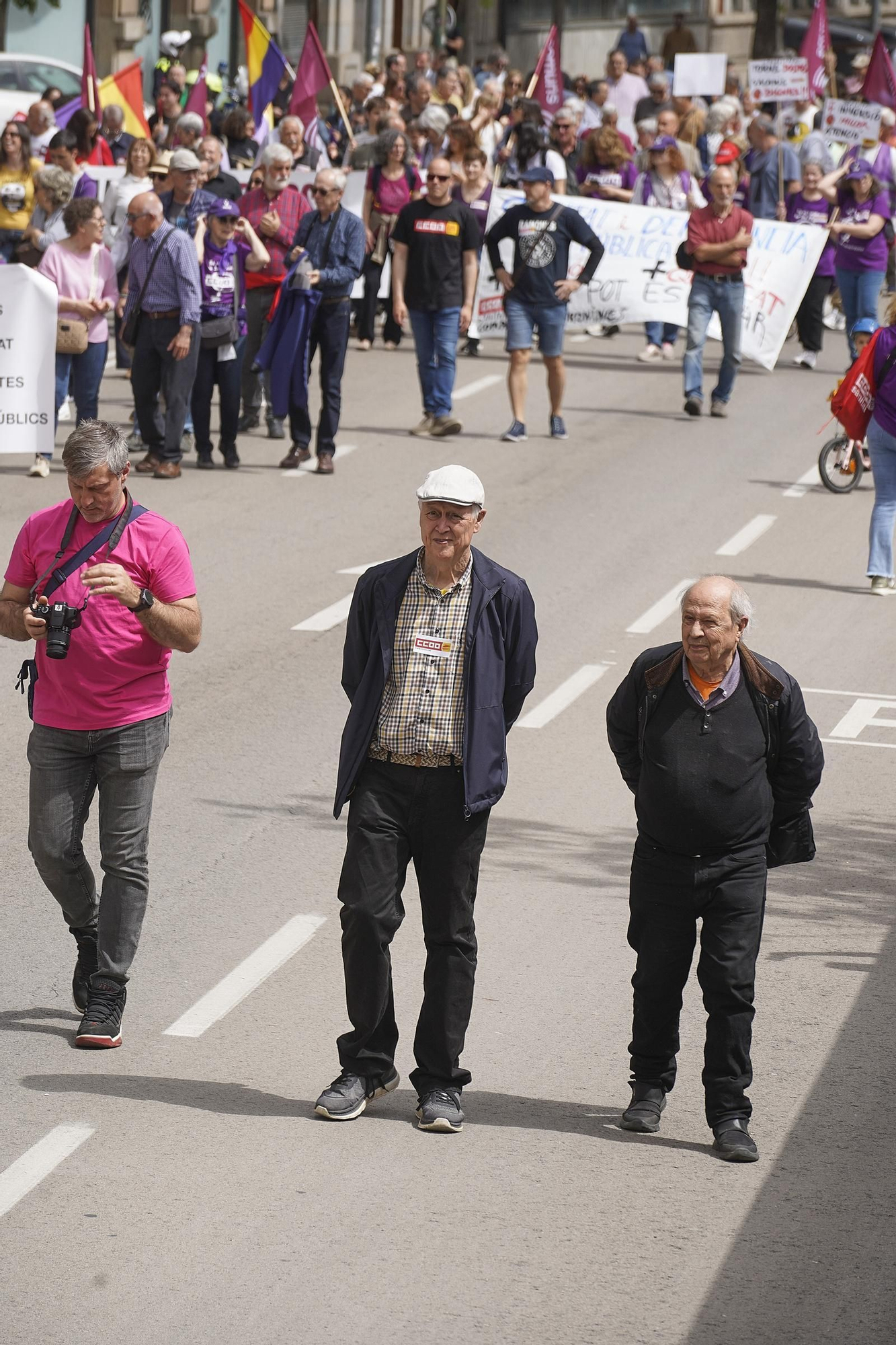 El sindicalisme gironí reclama reduir la jornada i fenar els accidents laborals