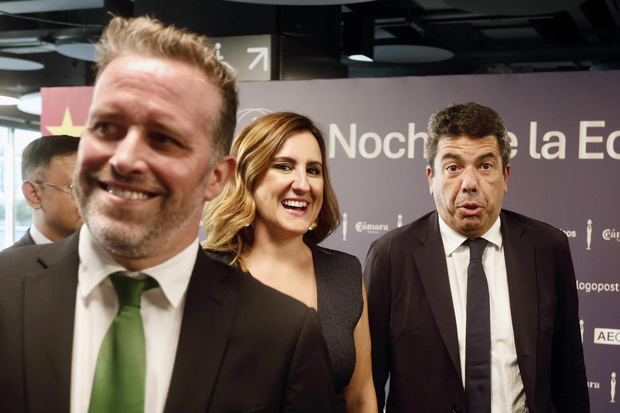 La 'Noche de la Economía Valenciana' de la Cámara Valencia, en imágenes