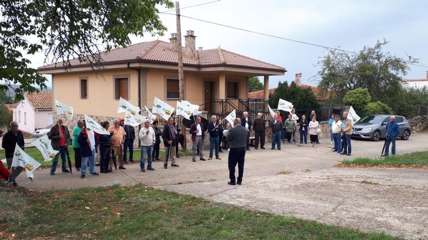 Manifestaciones en Boya y Sagallos para proteger la Sanidad rural