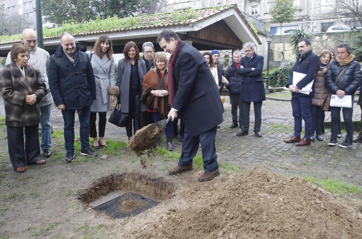 Inicio reforma del parque Camilo José Cela.