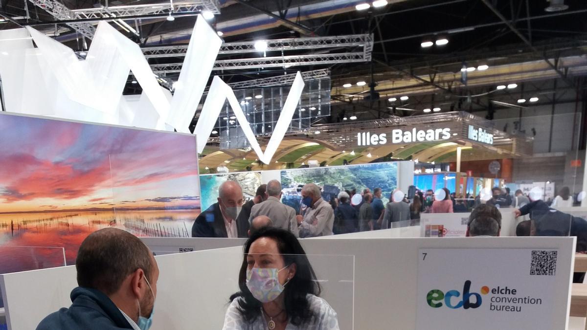 Presencial de Elche en la edición de 2021 de Fitur, en Madrid