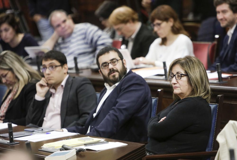 Pleno del Parlament 20 de febrero de 2018