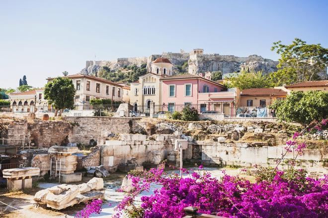 Barrio de Plaka, Atenas, Grecia