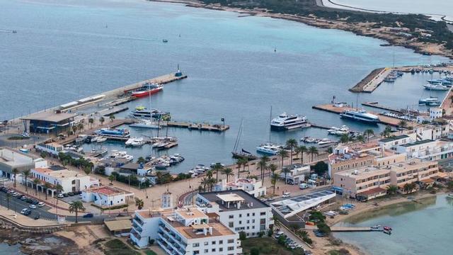 Vista aérea de la Savina, donde está situada una de las viviendas sancionadas. | GERARDO FERRERO