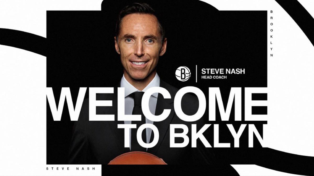 Steve Nash, entrenador de los Brooklyn Nets.
