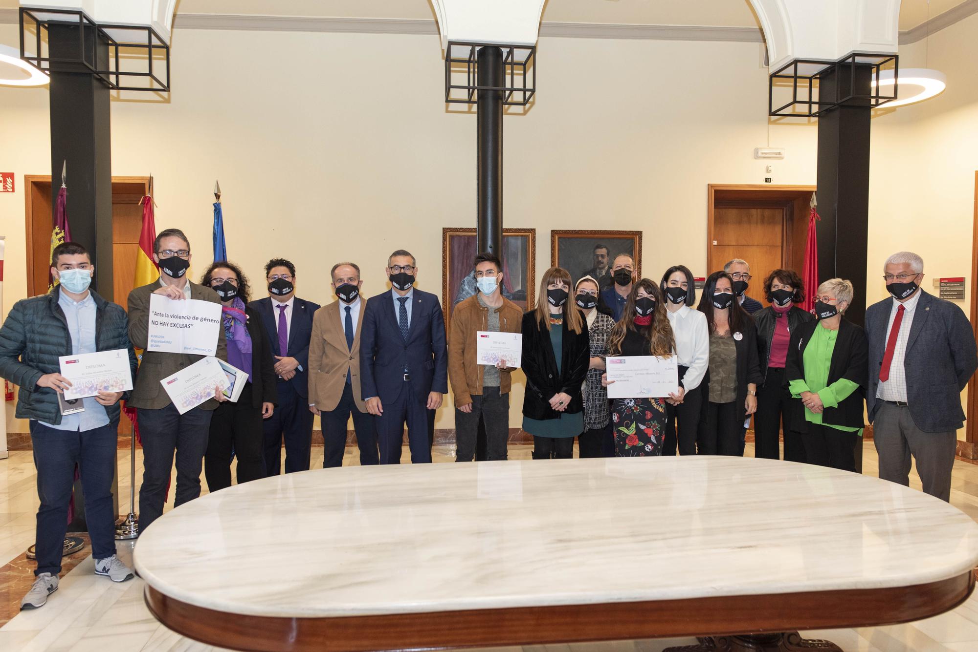 La Universidad de Murcia conmemora el Día Internacional Contra la Violencia de Género