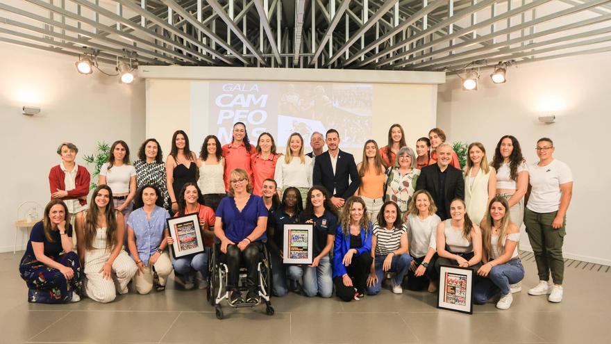 La Gala Campeonas de SUPER celebra la fiesta del deporte femenino valenciano