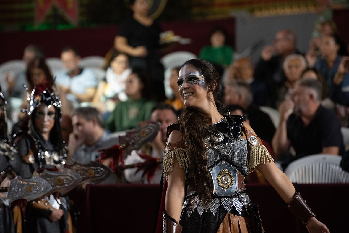 Desfile triunfal de las tropas cristianas en las Fiestas de Altea