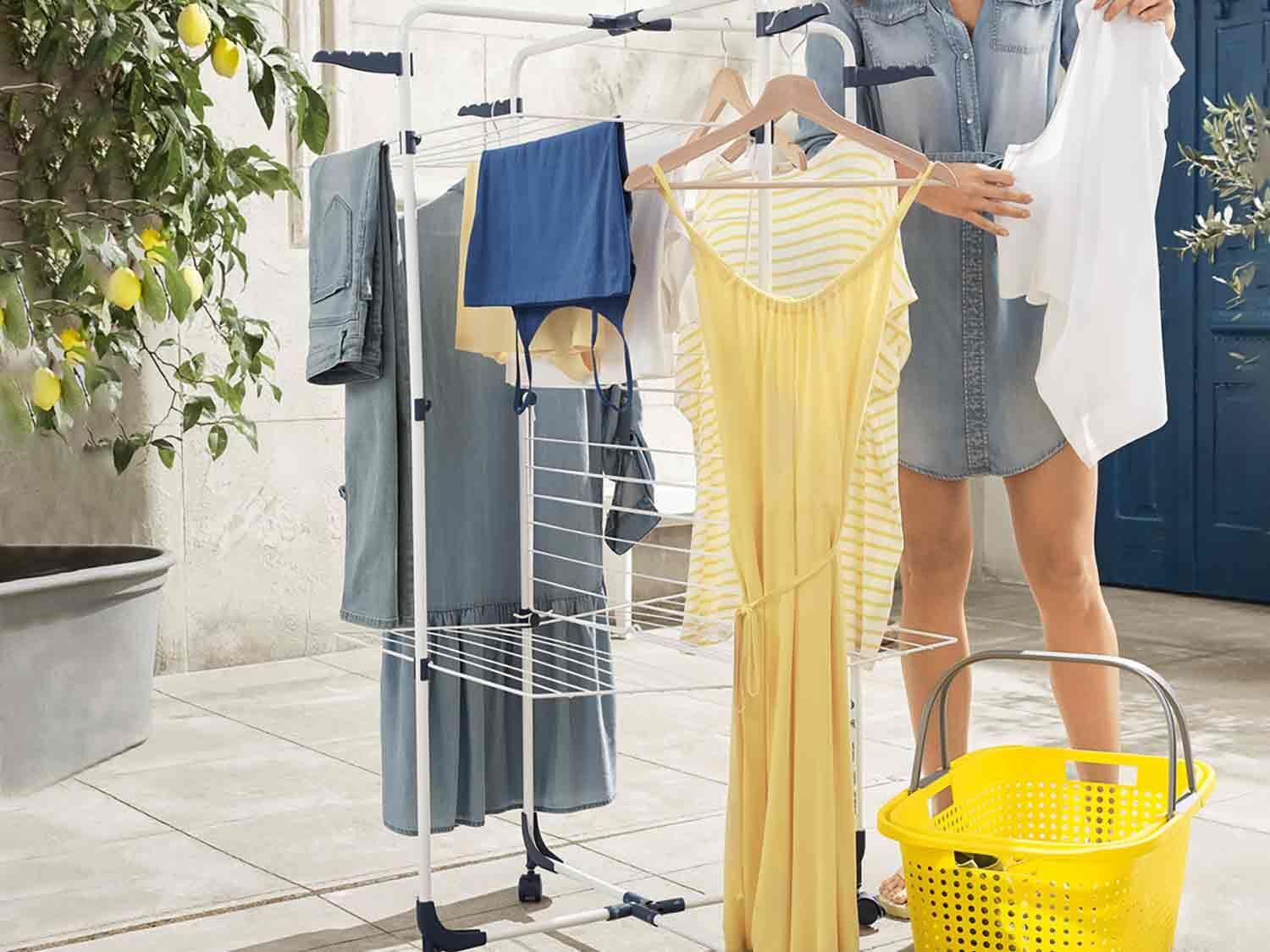 Invento en Lidl para secar mucha ropa ocupando el mínimo espacio por 15,99  euros