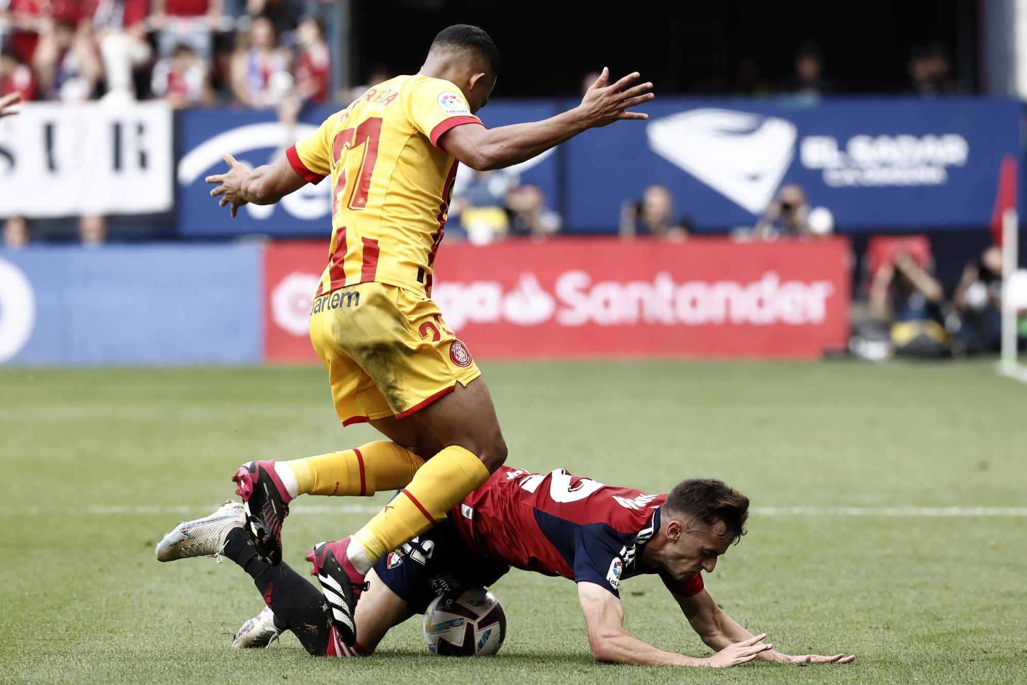 Les imatges de l'Osasuna - Girona