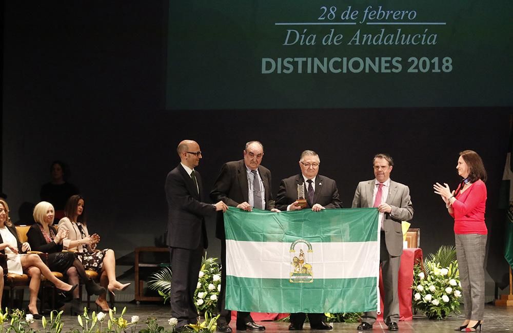 Distinciones del día de Andalucía en Córdoba.