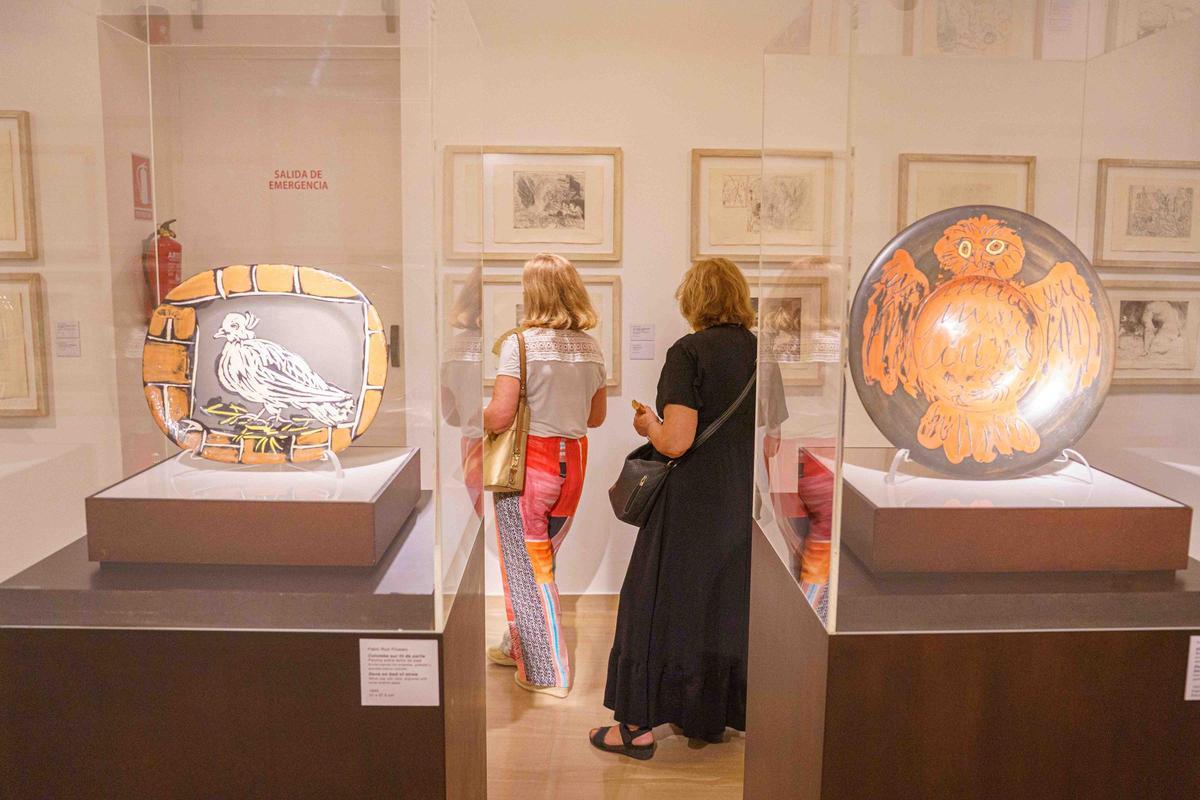 Obras expuestas en el Museo Joaquín Peinado