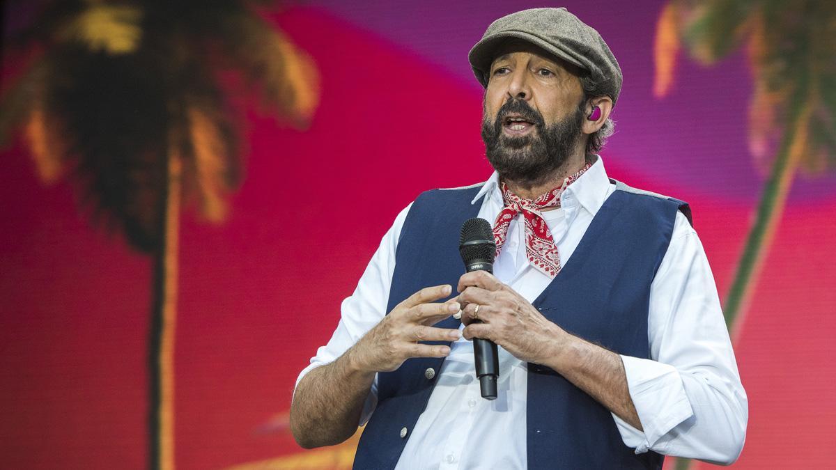 Actuación de Juan Luis Guerra en el festival Cruïlla 2022