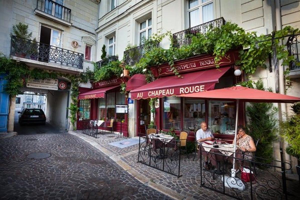 Restaurante Au Chapeau Rouge en Chinon