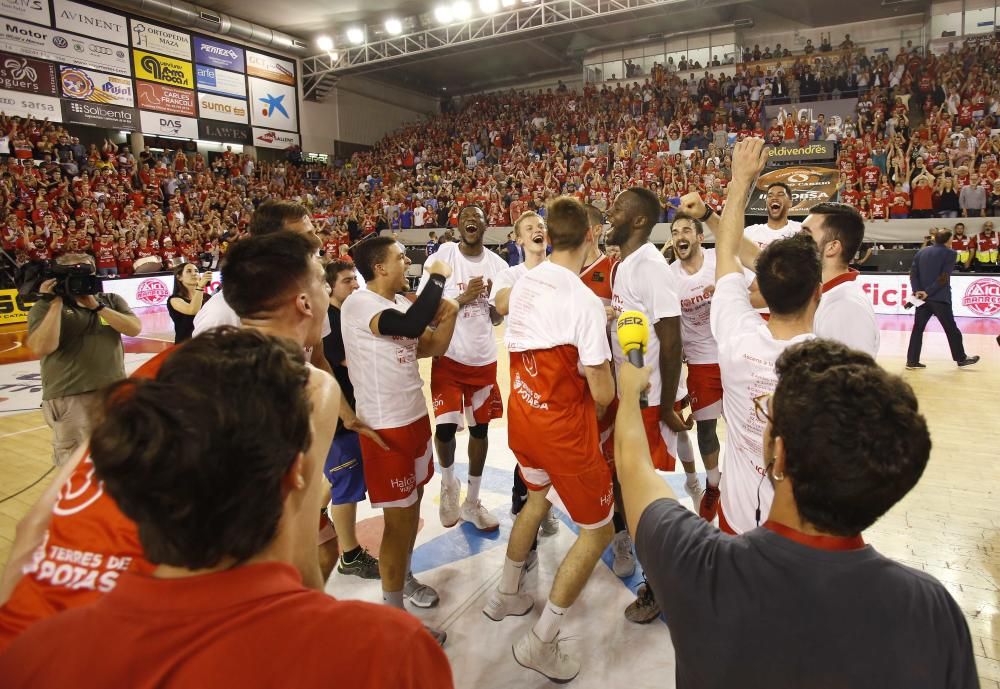 ICL-Melilla: el cinquè partit de la final del play-off d'ascens, en fotos