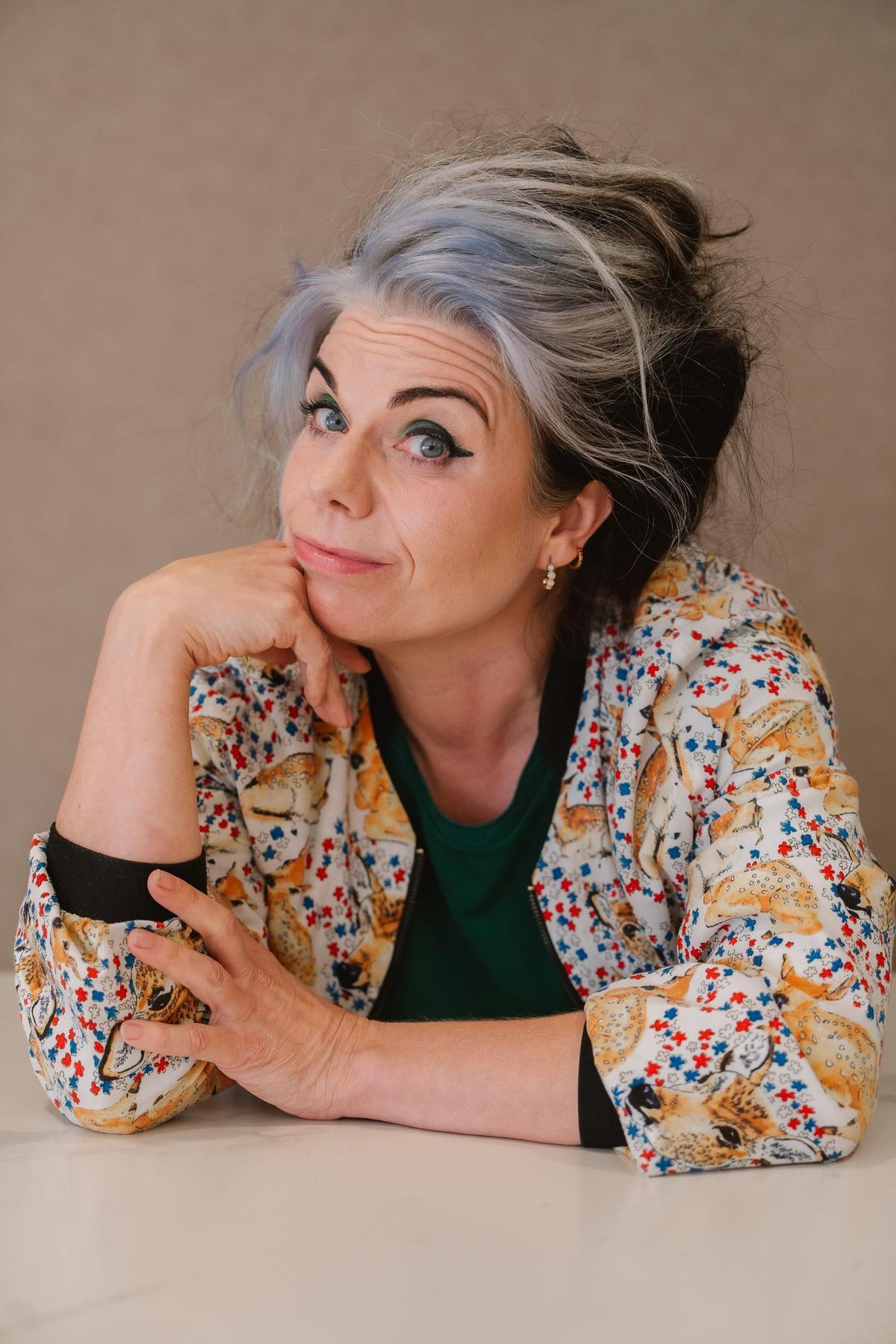 Caitlin Moran, en su última visita a Madrid en junio de 2025.