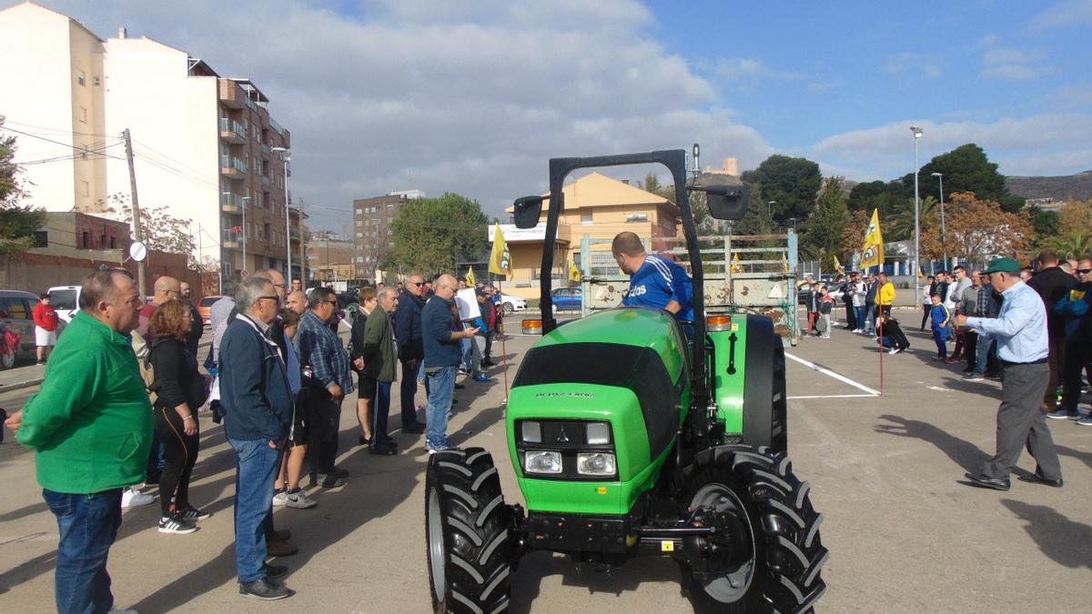 Concurso de tractores en Jumilla.