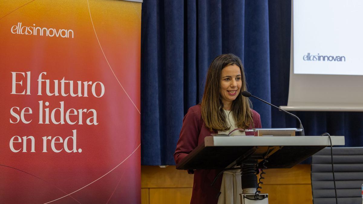 Laura Rodríguez, durante la presentación de Ellas Innovan la pasada semana