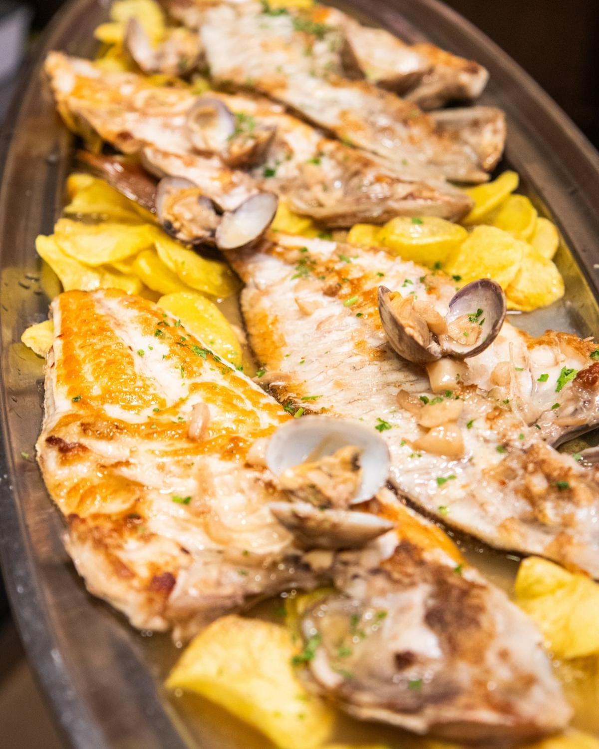 Pescado a la Espalda