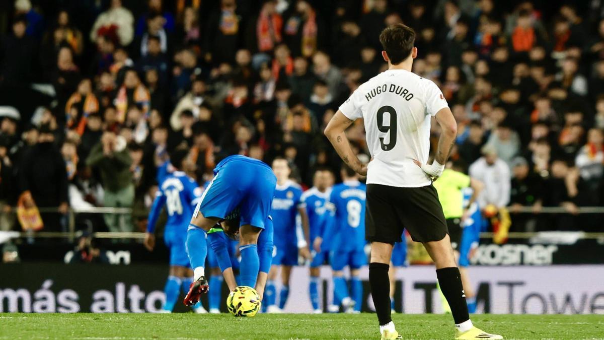 Valencia. Partido de liga Valencia CF Vs Real Madrid VLC SPD