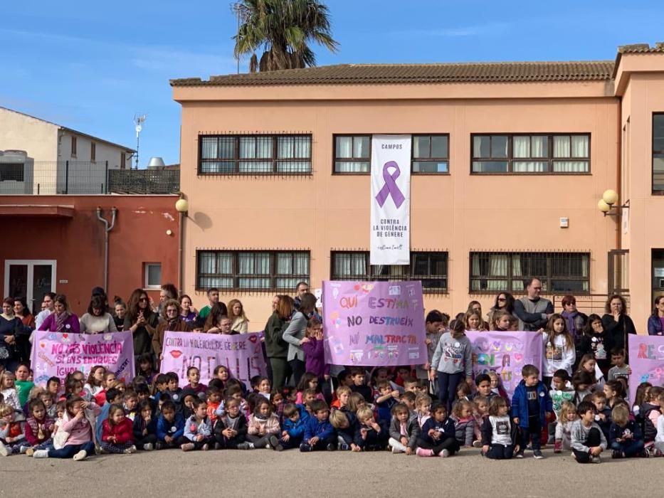 Colegios e institutos gritan contra la violencia de género