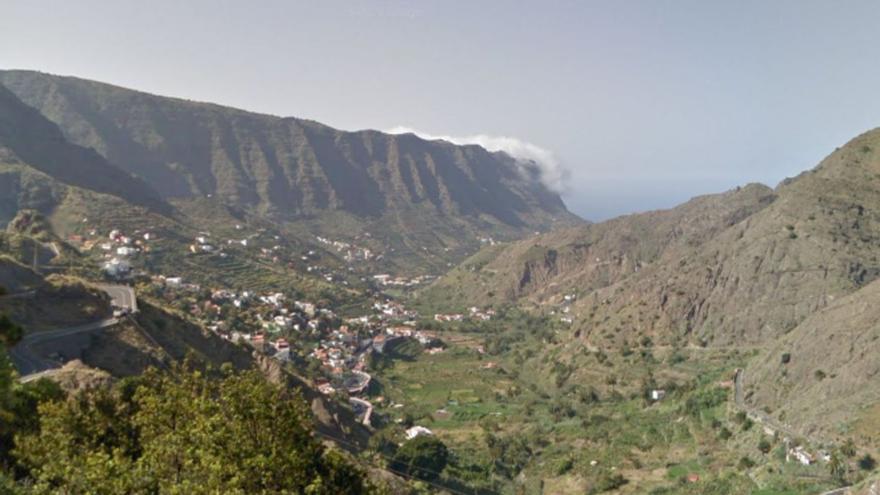 Vista de Hermigua desde la GM-1. | | E.D.