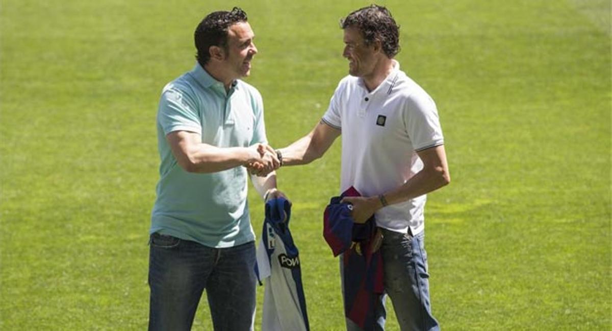 Sergio y Luis Enrique mostraron fair-play