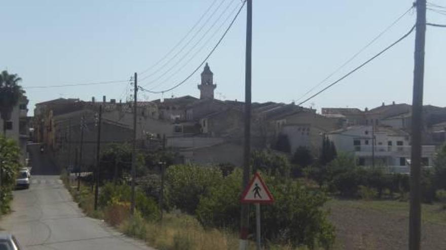 Vista general de la localidad de Lloret de Vistalegre.